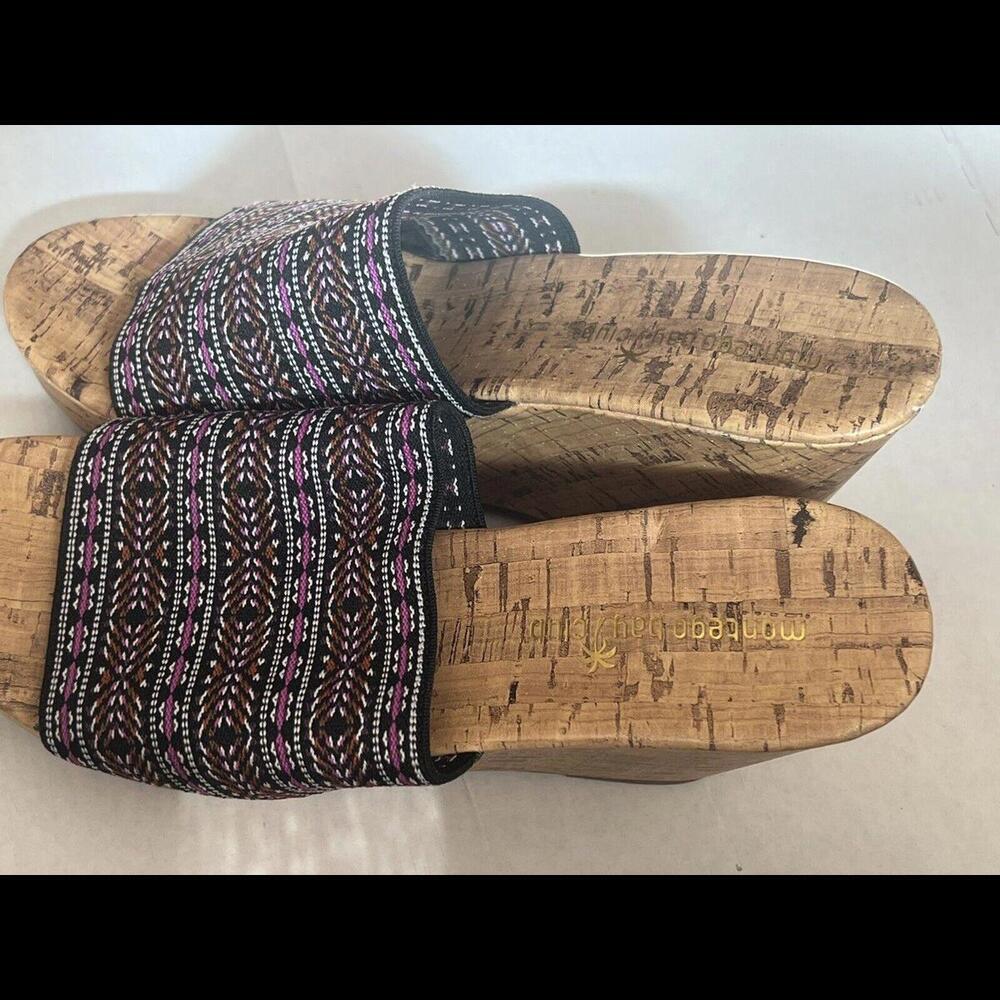Montego Bay‎ Mule Wedges 7.5